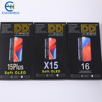 Écran OLED LCD DD pour iPhone 13 14 15 16 17 Plus Pro Max – Remplacement d'écran tactile numériseur
