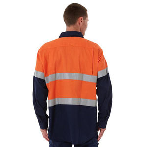 Pantalons de travail haute visibilité pour hommes, avec bandes réfléchissantes, pantalons de sécurité, fabrication sur mesure, OEM, marque privée, fournisseur d'usine, fabricant - Product Image 4