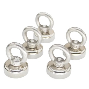 Imán de Neodimio de Alta Potencia Siammit MND32 de 32 mm (Gravedad 36 kgf), Fuerte Fuerza de Atracción, para Trabajo Pesado, Pesca y Recuperación - Product Image 1