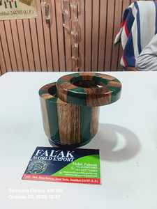 Brûleur à Bakhoor en Résine Époxy Premium FWE, Artisanat Moderne, Durable, Anis Étoilé, Parfum d'Ambiance de Luxe, Aromathérapie Élégante - Product Image 2