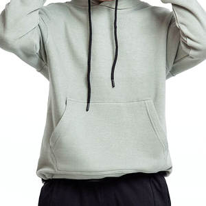 Vente en gros de sweats à capuche en polaire personnalisés pour hommes, décontractés, chauds, à manches longues, sportifs, respirants, à séchage rapide, pour l'hiver - Product Image 4