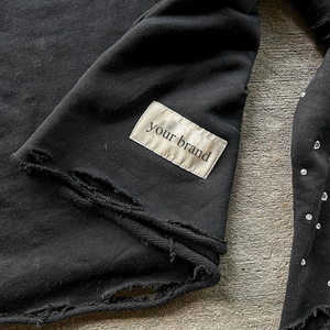 T-shirt homme 100% coton, double couche, manches courtes, effet délavé - Product Image 5