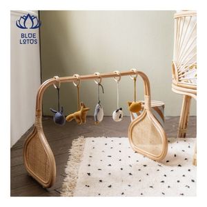 Gimnasio de Ratán para Bebés 2026 de Venta Rápida, Material Cuidadosamente Seleccionado, Marco de Juego para Bebés que Ayuda al Entrenamiento de la Coordinación Motora y a la Estimulación - Product Image 3