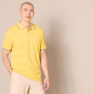 Chemise de golf pour homme à manches courtes, personnalisée, de luxe, en piqué confortable, 220 grammes, fabrication OEM ODM, usine de vêtements au Bangladesh - Product Image 2