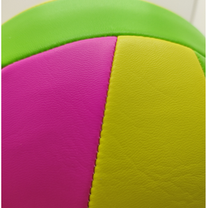 Logo personnalisé N° 5 ballons de volley-ball de haute qualité en cuir PU, pour intérieur et plage - Product Image 3