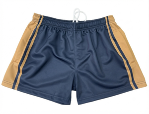 Pantalones Cortos de Rugby Personalizados, Antibacterianos, Unisex, Cintura Elástica, Estampado Frontal, 100% Poliéster, Personalizables con Equipo y Marca, para Todas las Temporadas - Product Image 4