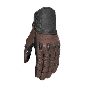 Gants de moto en cuir synthétique antidérapants à prix de gros, gants de conduite en cuir premium pour moto, motocross, résistants à l'humidité - Product Image 6