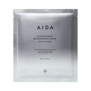 AIDA High Quality Glutathione Brightening Mask Toning Effect Sheet 1ea Pack - Product Image 1