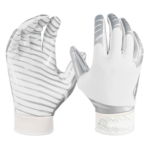 Guantes Deportivos de Dedo Completo, Negros y Blancos, para Fútbol, con Impresión Reflectante, Antideslizantes, Unisex, para Todas las Estaciones, Uso en Exteriores - Product Image 6