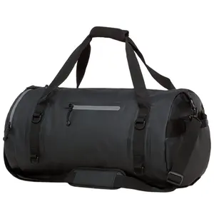 Çift amaçlı sırt çantası katlanabilir spor spor seyahat spor çanta erkekler için toptan Custom spor lüks silindir çanta seyahat açık