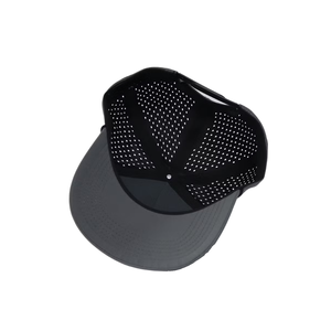 Tour Performance Breathable Custom Logo Golf Hat Full Perforated Panels Rope Waterproof Lightweight 5-Panel <b>Snapback</b> <b>Cap</b> - Product Image 5