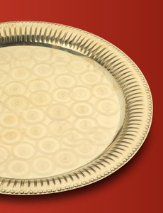 Placa de cargador de latón de metal de alta calidad, vajilla de diseño al por mayor de lujo, placa de servicio de latón de Venta caliente al mejor precio - Product Image 3