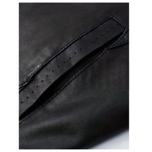 Chaqueta de Piel de Oveja Genuina de Invierno, Diseño Personalizado, Estilo Vintage, a la Moda, Resistente, para Hombre, Cortavientos, Talla Grande - Product Image 6