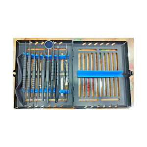 Juego de Instrumentos Quirúrgicos Orales Periodontales Manuales Ergonómicos de Alta Calidad, de Acero Inoxidable, con Certificación CE e ISO - Product Image 1