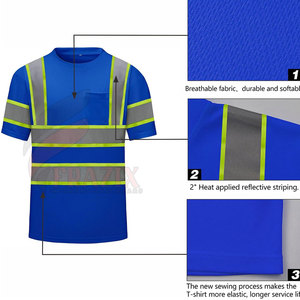 Camisetas de Trabajo Resistentes y Duraderas para Profesionales de Logística de Almacenes, Fábricas y Trabajos de Habilidad - Product Image 5