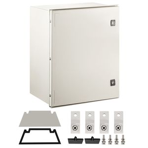 Armadio Elettrico in Fibra di Vetro NEMA 4X 24x20x9FT, Cassa in Acciaio, Resistente ad Acqua e Polvere IP66, Livello di Protezione Esterna IP67/IP65 - Product Image 1