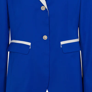 Blazer Profesional Personalizado ZPB Sorority, Unisex, Azul Rey, con Letras Griegas Bordadas, Chaqueta Formal de Negocios, Talla Grande, con Cierre - Product Image 5