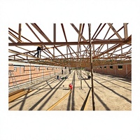 Eratek EC100.100, Estructura de Acero Ligero para Techo, Grado G550, Estándar JIS, para Granjas Avícolas y Viviendas Residenciales