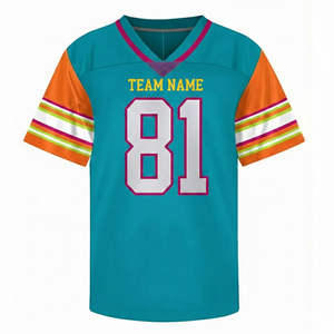 Maillot de football américain pour hommes, uniforme d'équipe personnalisé, respirant, léger, taille plus, entraînement sportif, vente en gros pour adultes - Product Image 3