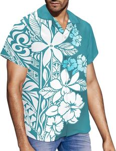 Tenue de couple Samoa, robe Puletasi Samoa, chemises polynésiennes pour hommes, robe traditionnelle samoane Puletasi, tenue hawaïenne - Product Image 4