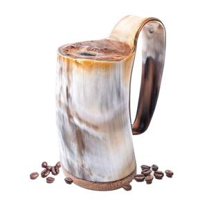 Rustic Customized Buffalo Horn Beer <b>Mug</b> For Party Event Handcrafted Viking <b>Mug</b> Vintage Retro Tankard Drinkware Cup Bar Accessory - Product Image 2