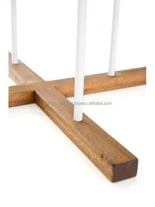 Compact Designer Metal Coffee <b>Table</b> Modern Home Furniture <b>Foldable</b> Space Saving Zahid Exports ZE-3432I 6-Year Warranty - Product Image 4