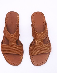 Sandalias de Rafia Hechas a Mano, Sandalias de Verano para Mujer - Product Image 2