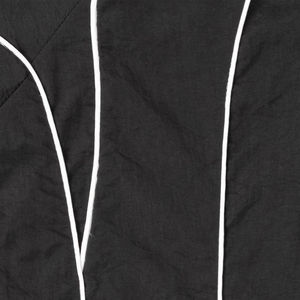 Conjunto de Chaqueta Cortavientos Informal con Ribete Blanco Personalizado OEM, Traje Deportivo de Nailon Liso para Hombre, Traje Cortavientos Personalizado para Hombre - Product Image 5