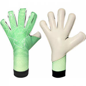 Guantes de Portero de Fútbol Profesionales para Adultos, de Látex y Cuero, Antideslizantes, con Protección para los Dedos, de Goma PU, Gel de Silicona, para Gimnasio - Product Image 1