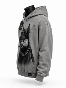 Sudadera con Capucha para Hombre NAS Wears, 100% Algodón, Impermeable, Ecológica, Transpirable, Corte Regular, Estilo Urbano, Talla Grande - Product Image 3