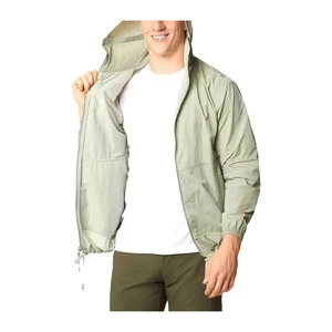 Cheap Price Lightweight Waterproof Outdoor Windbreaker <b>Rain</b> <b>Jacket</b> with <b>Hood</b> for Men Custom Design Windbreaker <b>Jackets</b> for Men - Product Image 3