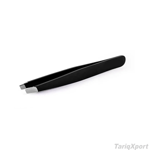 TARIQXPORT Premium Pince à épiler à pointe lisse en acier inoxydable inclinée pour volume de cils, Kit Essentiels de Mappage, Précision des sourcils - Product Image 2