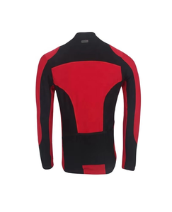 Ensemble de maillot de cyclisme personnalisé avec nom d'équipe, thermique, réversible, respirant, écologique, veste en polaire à manches longues, pantalon - Product Image 2