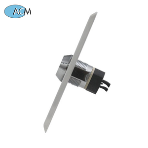 金属ステンレスドア出口アクセス制御出口ボタン耐久性のある電気キーロックボタン 304 ステンレス鋼出口プッシュスイッチ - Product Image 2