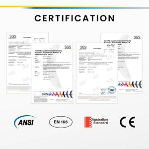 SA1311 PC UV380 Clear meilleures lunettes de sécurité photochromiques - Product Image 2