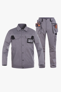 Custom Industrial <b>Worker</b> Uniforms Breathable Safety Work <b>Clothes</b> Mechanic Coverall Overalls Workwear - Product Image 5