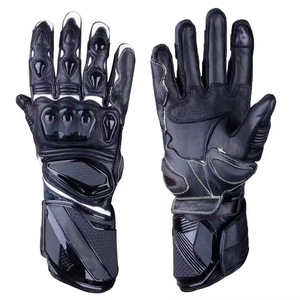Fournisseurs directs d'usine, personnalisation de la conception et des couleurs, cuir véritable, entièrement personnalisable, gants de moto de qualité professionnelle - Product Image 1