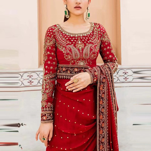 New Design Banarasi Soft Silk Wedding Wear Indian <b>Saree</b> <b>Blouse</b> Plus Size Women's Dresses Customizable Colors Sizes Indian - Product Image 6