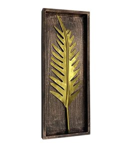 Gold Metal <b>Wall</b> Decor Set of 2 for Living Room | Modern Metal & <b>MDF</b> <b>Wall</b> Art <b>Panels</b> | <b>Decorative</b> <b>Wall</b> Hanging Art for Bedroom - Product Image 5