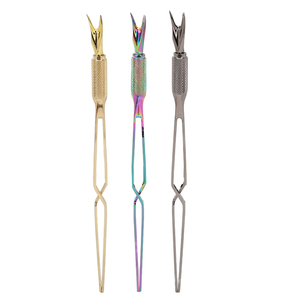 MARI INSTRUMENTS Pince à épiler chirurgicale à double tête en acier inoxydable avec logo personnalisé - Product Image 2