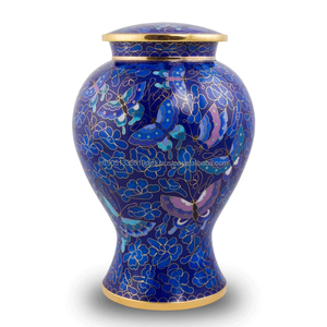 Venta al por mayor de urnas de cremación para cenizas humanas, urnas de cremación de aluminio y metal para cenizas, urnas de cremación de recuerdo funerario personalizadas - Product Image 2