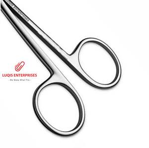 Tijeras para Cartílagos Laterales Inferiores Fomon, Instrumento Quirúrgico de Acero Inoxidable, Herramienta de Rinoplastia de Precisión, Fuertemente Curvadas - Product Image 3