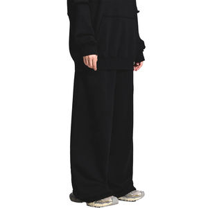 กางเกงขายาวทรงตรงผ้าวูลสไตล์อเมริกันโอเวอร์ไซส์สำหรับผู้ชาย ยี่ห้อ Heavy Waite รุ่นใหม่ ยืดหยุ่นได้ เหมาะสำหรับใส่เล่นกีฬา แฟชั่นแนวสตรีทแบรนด์ดัง ทันสมัย สวมใส่สบาย - Product Image 4