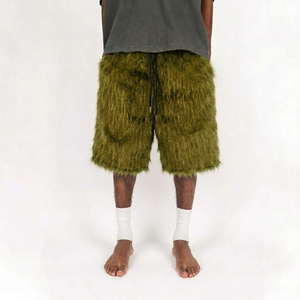 Shorts de détente texturés OEM pour hommes, bas en tricot, fournisseur de vêtements tendance - Product Image 3