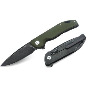 Couteaux de poche pliants faits à la main avec un motif en acier superposé unique, manche confortable et lame pointue tranchante pour le camping - Product Image 5