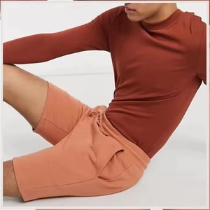 Shorts Homme Personnalisés OEM en Molleton Lourd 350 g/m² – Vente en Gros, Respirants, Style Streetwear Décontracté pour l'Été – Usine de Production Fournisseur - Product Image 3