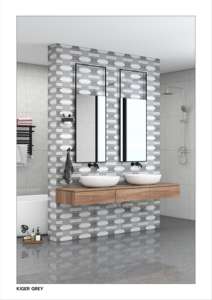 Azulejos de porcelana modernos de 60X60CM, ideales para pisos interiores limpios, instalación estable y diseños cuadrados visualmente uniformes. - Product Image 4