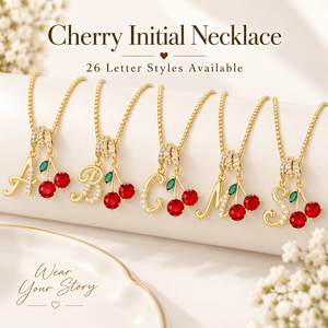 Collar con Inicial de Mariposa en Aleación de Cobre Chapado en Oro de 18K OEM, con Dije de Circonita Roja, Colgante Delicado Personalizado para Mujer - Product Image 2