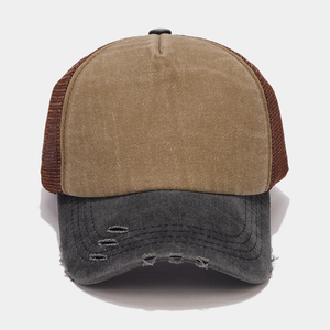 Best Custom Tiger <b>Camo</b> Trucker Hat Mesh Breathable Patch <b>Cap</b> Full Color Print Bulk Blank Ready To Ship Wholesale Athletic Wears - Product Image 5