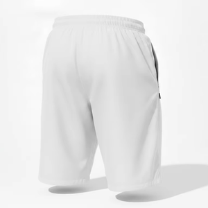 Pantalones Cortos Deportivos para Hombre, 100% Algodón, Sólidos, Transpirables, Cintura Elástica, Verano, Casuales, Logotipo Personalizado, Venta al Por Mayor - Product Image 5